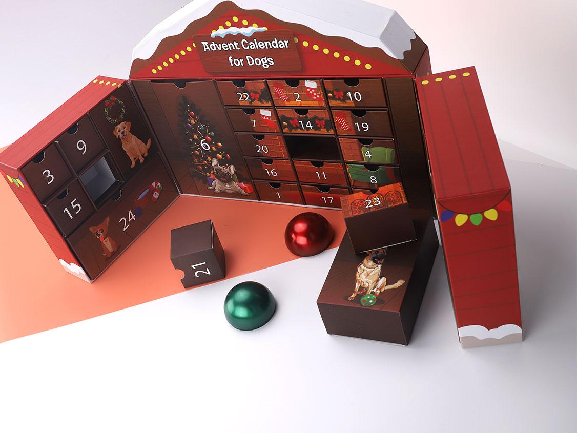 Pet supplies packaging calendar box design points