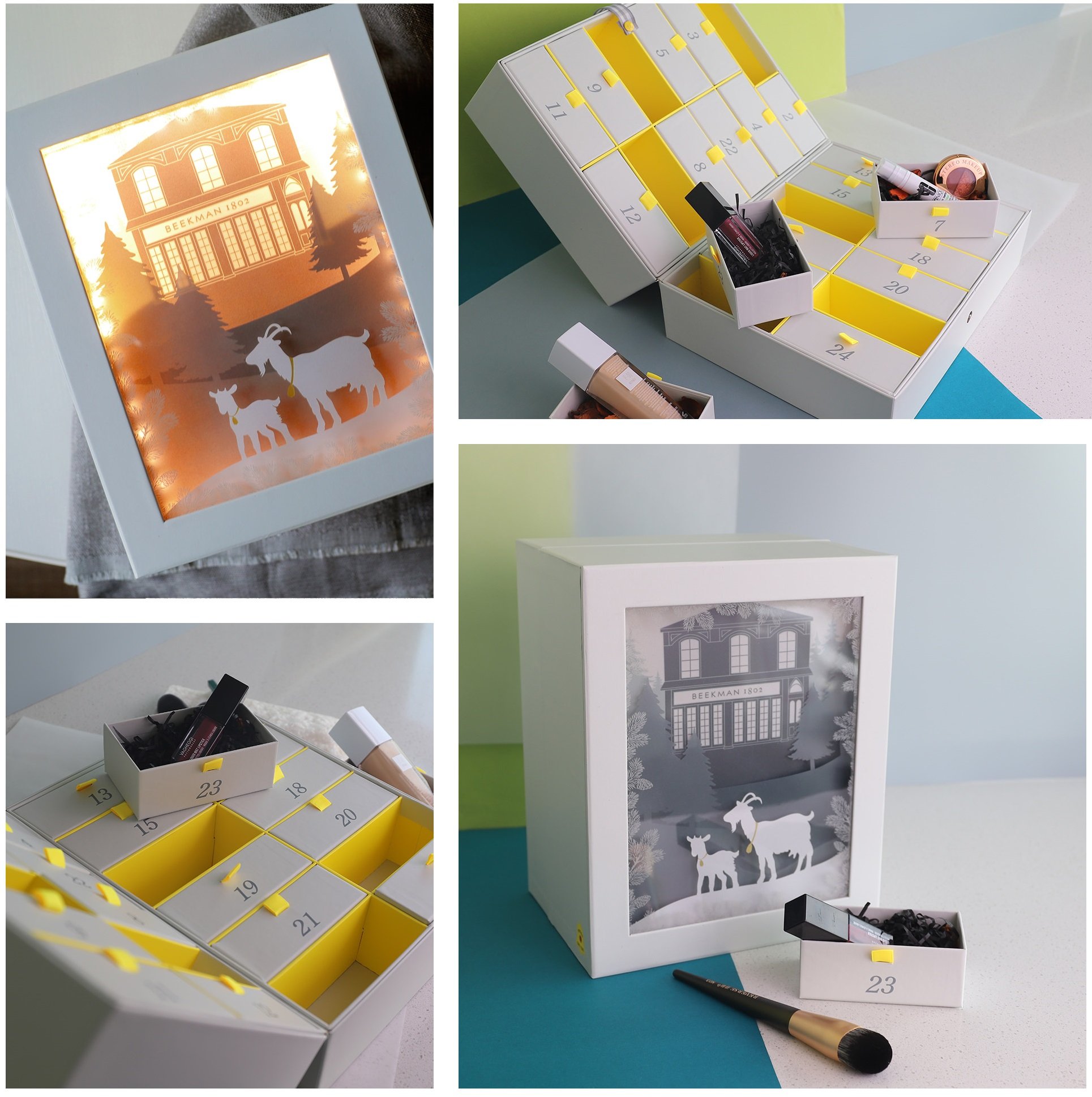 Advantages of lighting Christmas gift calendar box