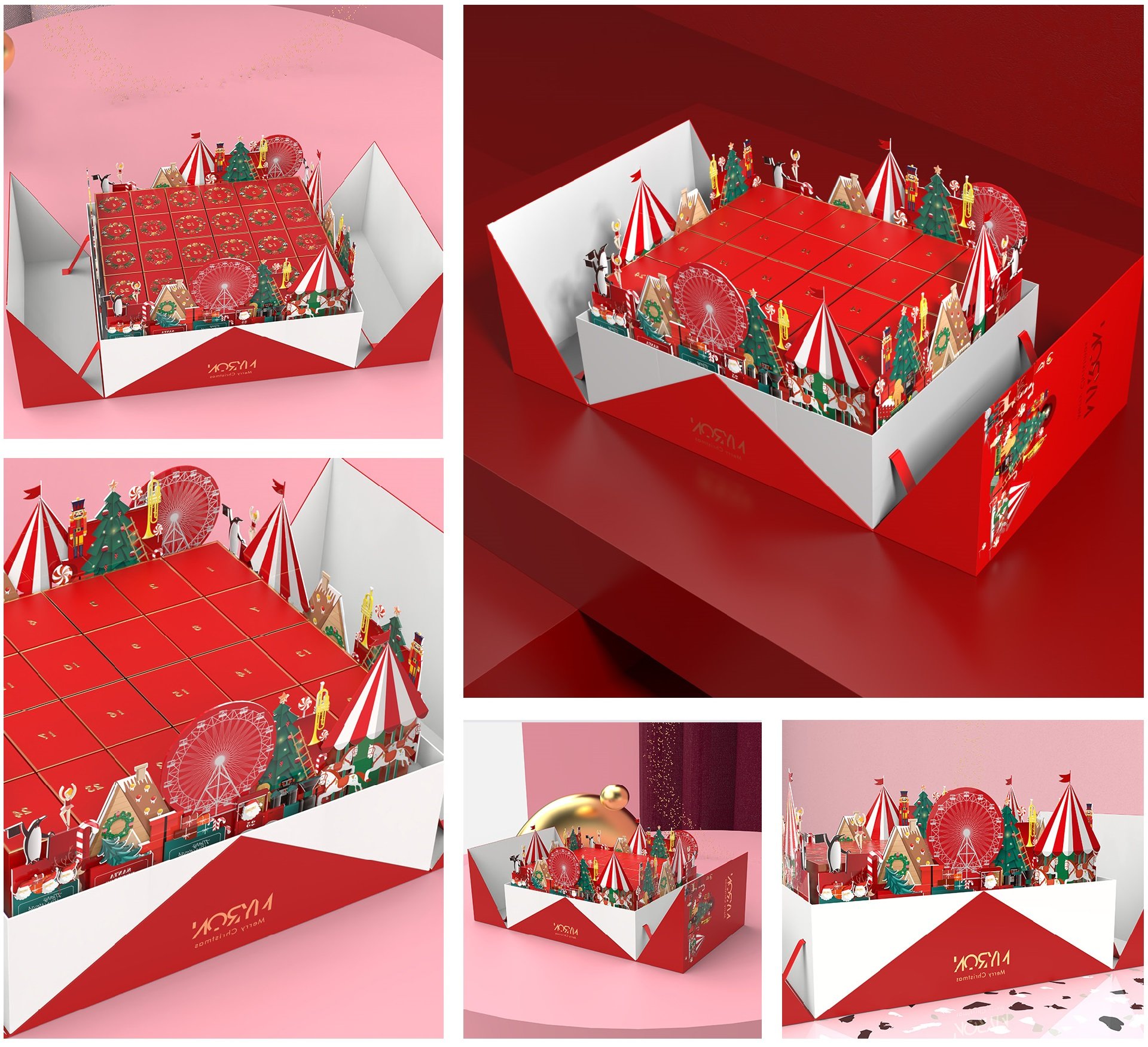 Advantages of creative christmas music calendar box